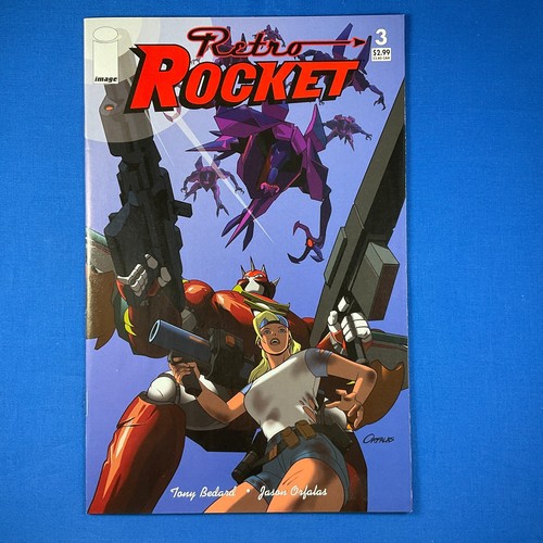 Retro rocket image - #3, comics