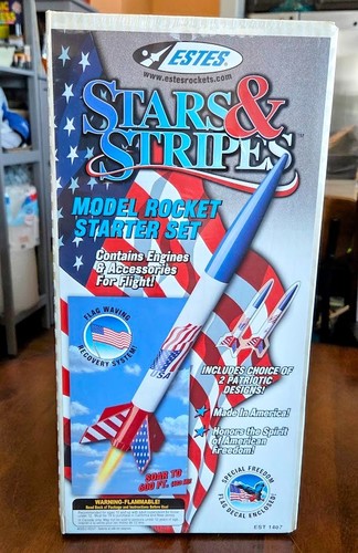 Vintage estes stars stripes - estes, &