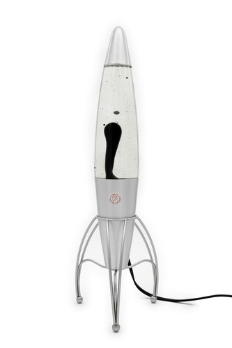 Retro rocket ship ferrofluid - retro,